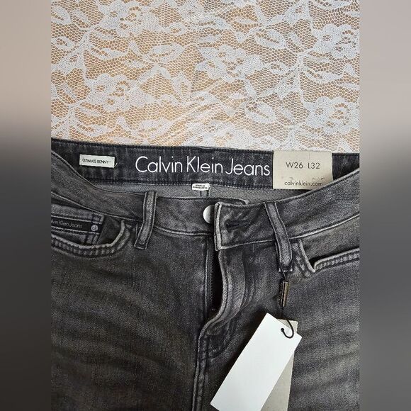 Calvin Klein Super Skinny 5 Pockets Jeans NWT - Picture 6 of 7